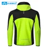 Cykeljackor Inbike Winter Men's Windbreaker Jacket Warm Polar Fleece Cycling Jackets med fickor Vattentät cykeljacka kläder för män 230829