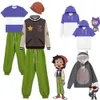 Temadräkt Owl Cosplay House Luz Zip Up Baseball Jack -kapphattbyxor för unisex vuxna barn kostym hoodie sweatshirt 230830