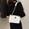 Evening Bags New Bird Head Lingge Women Chain Bag Solid Fashion Commuter Messenger Bag Ladies Shopping Party Large Capacity Shoulder Bag J230830