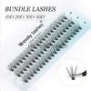 False Eyelashes Cluster Eyelash Extension 60 Bundles 10D20D30D40D 007D Natural Style Individual Eyelashes Handmade Eyelash Bundles Wendy Lashes x0830