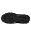 Botas de inverno botas masculinas quentes de pelúcia couro neve tornozelo botas de trabalho ao ar livre sapatos casuais antiderrapante borracha bota masculina 230830