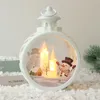 Décorations de Noël Petite décoration d'intérieur Veilleuses Lampe LED portable pour enfants YX-02