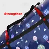 Duffel Bags Waterproof Foldable Hand Luggage Bag Thickened Clothes Storage Bags Big Capacity Moving Packing Bag Portable Clothing Duffle Bag 230830