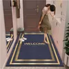 Entrance Porch Mat Kitchen Non-slip Carpet Living Room Bedroom Carpets Simple Washable Anti-fouling Rug Hotel Decorative Rugs HKD230830