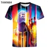 Men's T -skjortor Final Fantasy VII 3D -tryck T -shirt och kvinnors moderundan - Neck Tee Summer Harajuku Tops