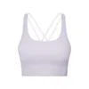 Vackra bakre gymkläder Yoga toppar Sport Bra Lu-83 Kvinna Socksäkert löpande träning Handring Fitness Shirt Sports Vest