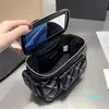 new Designer Women Mini With Chain Cosmetic Bag her Trunk Shoulder Bags Lady Makeup Case Crossbody Strap Handbag