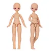 Dolls DBS Dream Fairy 14 BJD Naken Doll Head Body Makeup 40cm Tan Hud Foged Toy Gift SD 230830