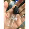 Bouteilles d'emballage Bouteille d'aiguille pour animaux de compagnie en gros 5 ml compte-gouttes en plastique transparent 5 ml E liquide pour jus électronique 13 couleurs livraison directe bureau école Dhkix