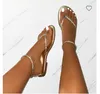 Pantoufles strass décor orteil poste tongs femmes diapositives en plein air sandales de plage antidérapantes 2023 été