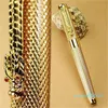 wholesale Stylos plume argent 18KGP B Nib Pen Dragon sculpté papeterie école bureau écriture