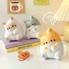 Zabawka dekompresji kawaii cat stress ulga Squishy zabawka Pu powolne uściskanie squeeza Antistress Ball Cartoon Ozdoby urodzinowe dla dziewcząt 230829