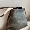 Large Capacity Shopping Bag Totes Handbag Cowhide Letter Zipper Inner Pocket Buckle High Quality Bucket Bags Inner Lining Hardware Letter 5A