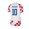 MODRIC 24 25 Nouvelle Croatie MANDZUKIC PERISIC PERISIC équipe nationale fan joueur version maillots de football Coupe d'Europe KOVACIC maillot de football à domicile kit enfants uniformes