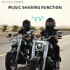 X5 Motorcycle Intercom Helmet Headset Wireless Bluetooth 5.0 1000m Communication Interphone Music Sharing For Motorbike 2 Riders Q230830