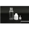 Bouteilles d'emballage Bouteille d'aiguille pour animaux de compagnie en gros 5 ml compte-gouttes en plastique transparent 5 ml e liquide pour jus électronique 13 couleurs livraison directe école de bureau Dhjru