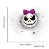 2023 Nouveaux jouets d'Halloween Pince à cheveux Coiffe Décoration de fête pour enfants Araignée Citrouille Maille Clip latéral Bijoux Décorations DHL