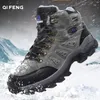 Chaussures habillées arrivée hiver pro montagne randonnée en plein air pour hommes femmes ajouter des bottes de fourrure marche formation chaude trekking chaussures 230829