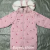 Donsjas -30 graden winter dikke 80% witte eend jas voor meisjeskleding parka met capuchon kinderen kinderen snowsuit bovenkleding kleding