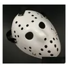 Masques de fête Halloween Blanc Poreux Hommes Masque Jason Voorhees Freddy Film d'horreur Hockey Effrayant pour les femmes Costumes de mascarade Drop Deliver DHC0Y