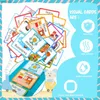 Calendrier d'intelligence pour les tout-petits Matériel d'apprentissage de l'autisme 35 cartes de routine pour enfants Planificateur mural visuel2 hartS cheduleB oardf orH omeS chool2R ughSt rips35 23830