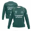 Sweats à capuche pour hommes Sweatshirts Aston Martin F1 Sweat-shirt à col rond Homme Femme F1 Team Racing Design Pull à col rond Vêtements de haute qualité 2023