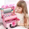 Красота мода детская макияж для девочек косметика помада притворство Prime Play Pink Princess Washable Safe Kid Toy Gift 230830