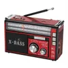 Radio RX381BT Tripleband Vintage Portable Plagin Card Bluetooth -динамик fm полупроводниковые радиоприемники Portatil AM FM 230830