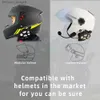 WAYXIN R9 Hjälm headset Motorcykel Intercom 6 Riders Communication Interphone BT5.0 Intercomunicador Moto Waterproof FM Radio Q230830