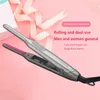 Hair Straighteners Professional 2 in 1 Straightener Curling Iron hair curler Flat for Short LED Ceramic Beard 230829