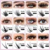 Ciglia finte MASSCAKU 12 linee Strisce per ciglia segmentate Frim Spike Lashes Cluster Prodotti per il trucco Ciglia finte Strisce morbide per ciglia Robbin x0830