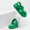 Slippers 2023 Women Platform Soft EVA Indoor Summer Shoes Lovers Beach Slides 2 Way Wear Female Male Fashion Sandals