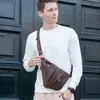 Sacos de cintura Joyir Alta Qualidade Genuíno Couro Homens Messenger Bag Casual Crossbody Bag Moda Masculina Bolsa Homens Peito Masculino Bolsa de Ombro 230830