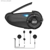 EJEAS Q7/Quick7 Bluetooth 5.0 Motorcykelhjälm Headset Intercom Upp till 7 Riders Wireless Waterproof Interphone Headsets FM Q230830