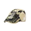 Bérets 2023 printemps été et automne Cool homme Ivy casquette mâle camouflage plat soleil casquettes papa loisirs coton béret 230830