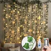 Faux Floral Greenery 12pcs Artificial Plants Balcony Decorations Liana Led Leaf Garland Silk Rattan Vine Room Decor Home Living Exterior Terrace 230829