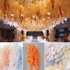 Decorative Flowers 100CM Artificial Rime Grass Hanging Wedding Decoration Stage Backdrop Party Home Decor Plastic Misty Fake Flower