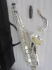 Silver Classic MARK VI Profesjonalny saksofon tenorowy wszystkie srebrne producent profesjonalny ton klasy saksofonowy instrument jazzowy