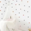 Wall Stickers 1PC Watercolor Mint Green Polka Dot Children Room Kindergarten Decorate Gift Decor Aesthetic Sticker 230829