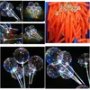 Other Festive Party Supplies Led Balloons Luminous Light Clear Balloon Birthday Decoration Transparent Bobo Drop Delivery Home Garde Dhkk0