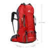 Ryggsäck gratis riddare 60L camping vandring ryggsäckar utomhusväska turist ryggsäckar nylon sportväska för klättring resor med regntäcke 230830