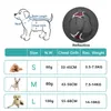 Coleiras para cães Trelas para cães de estimação Colete com forro macio ajustável reflexivo pequeno e médio para cães Coleira respirável para treinamento de caminhada Produtos para animais de estimação 230829