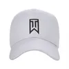 Czapki Ball Caps Fashion Golf Tiger Baseball Cap for Women Men Regulowane Woods Hat Outdoor 230829