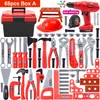 Tools Workshop Children s Tool Set with Electric Toy Drill Kids Power Construction Pretend Play Kit for Toddler Boys Girls Child 230830