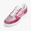 DIY Buty Pink One For Men Platforma platforma swobodna spersonalizowana sneaker z fajnymi trenerami stylu mody buty na zewnątrz 36-48 103481