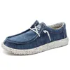 Sukienka buty Summer Men Buty płócienne Espadrille Oddychające buty swobodne Mężczyzny Mokasyna wygodne ultralight leniwe buty łodzi duże rozmiar 39-48 l0830