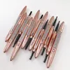 Eyebrow Enhancers Diamond Triangle Pencil 3D Eye Brow with Brush Waterproof Mineral Long Lasting Automatic 230829
