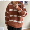 2023 Autumn New Men's Loose Fashion Long Sleeve Sweater Coat Comfortable Pullover Round Neck Loose Couple Knit Q230830