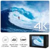 Hava Durumu Kameraları Mini Aksiyon Kamerası 4K30FPS WiFi 20 "170D Sualtı Su Geçirmez Kask Video Kayıt Sporları Açık Mekan Cam 230816 230829