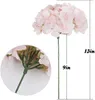 Dekorativa blommor 54 huvuden Silk Hortensia Artificial Fake for Home Wedding Party Dining Table Decoration